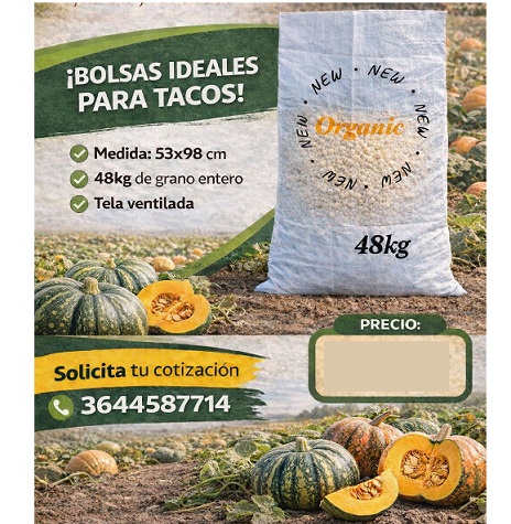 BOLSA IDEALES PARA TACOS  ( 53 X 98 CM )